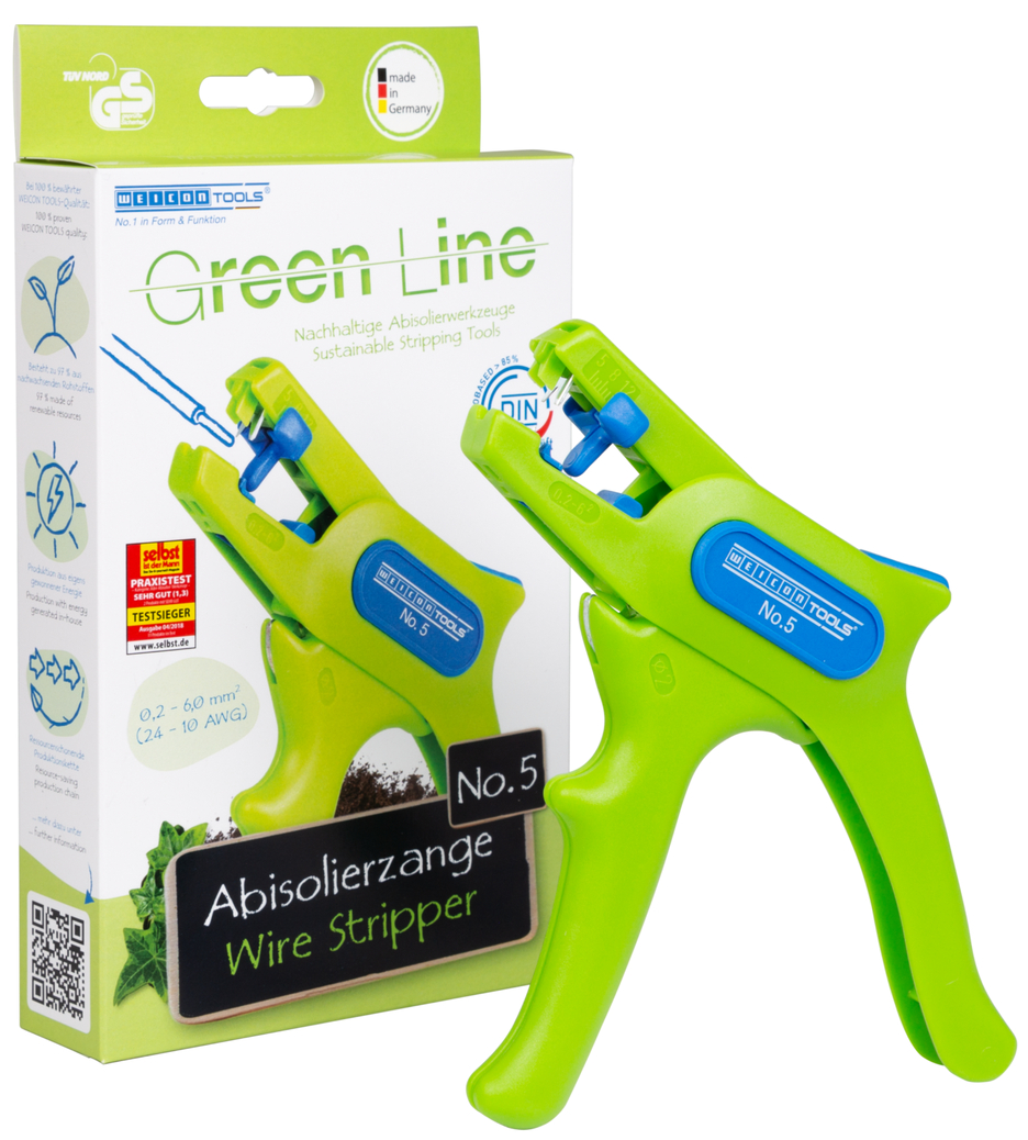 Szczypce do ściągania izolacji No. 5 Green Line