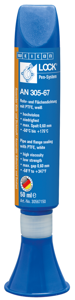 WEICONLOCK® AN 305-67 uszczelnianie rur i kołnierzy (z PTFE) | z PTFE, niska wytrzymałość