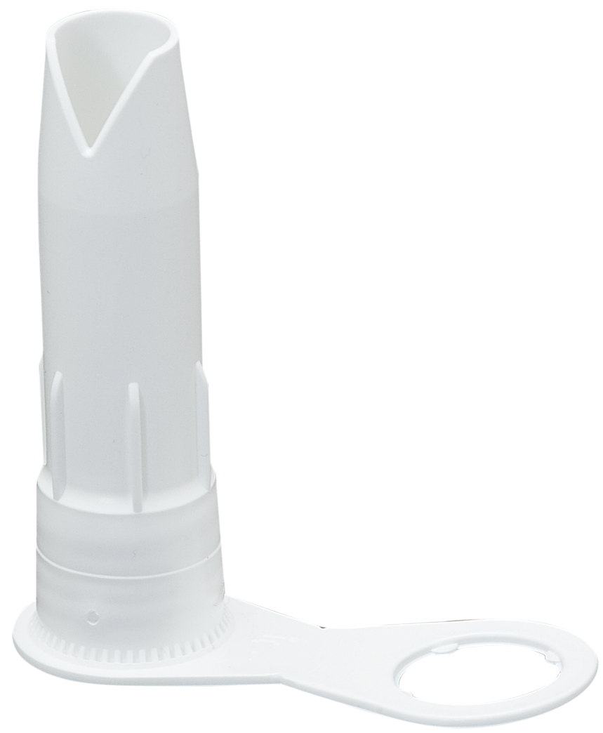 Aplikator z końcówką „V” do wszystkich kartuszy | for the process-safe application of elastic adhesives and sealants Aplikator z końcówką „V” do wszystkich kartuszy | for the process-safe application of elastic adhesives and sealants
