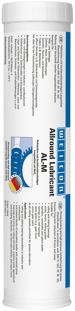 AL-M Smar długookresowy | Long-term lubrication with MoS2