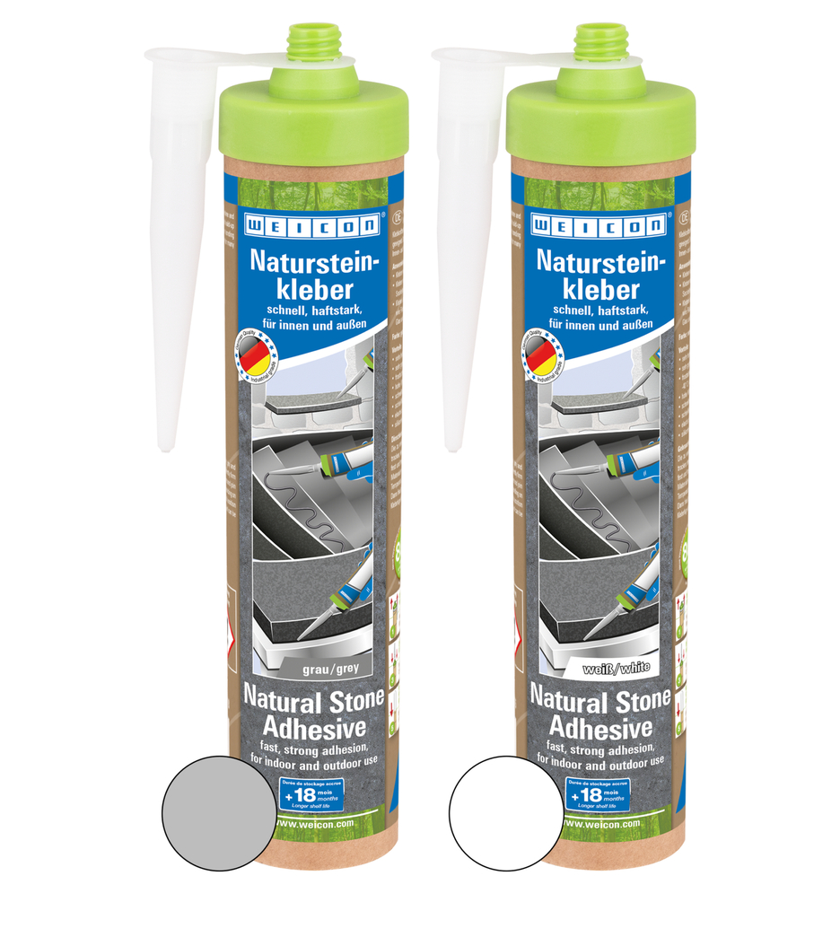 WEICON Natural Stone Adhesive | do montażu kamienia naturalnego, kamienia i ceramiki