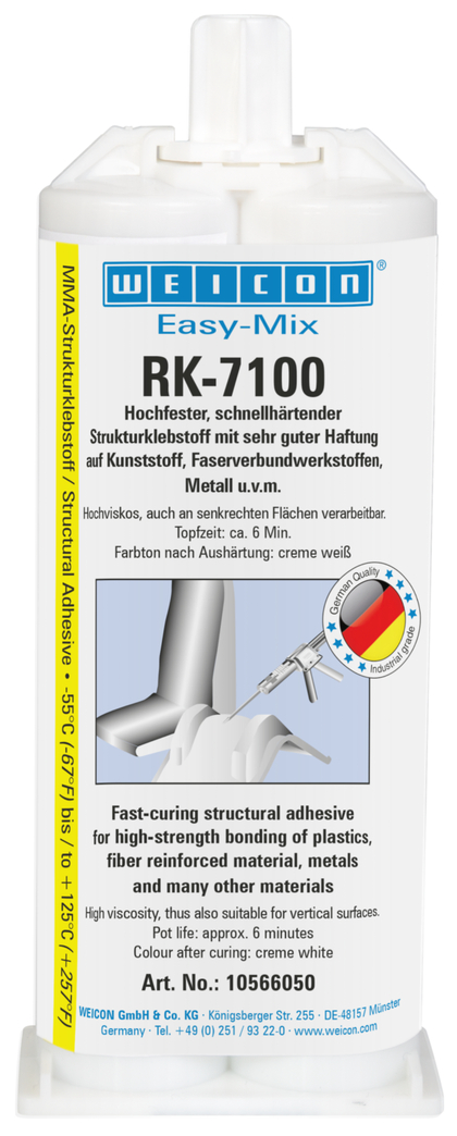 Easy Mix RK-7100 Akrylowy klej strukturalny | Akrylowy klej strukturalny, szybkie utwardzanie