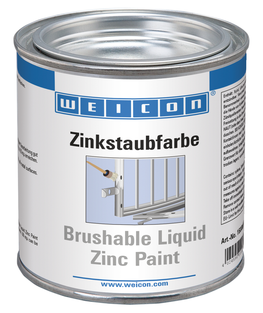 Brushable Liquid Zinc Paint* | corrosion protection based on metal pigment coating