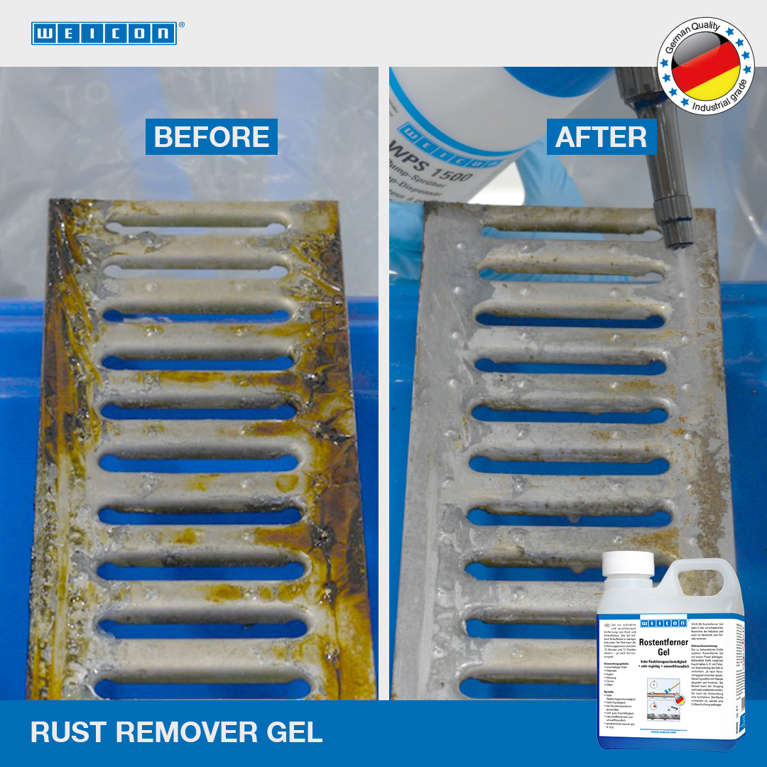 WEICON Rust Remover Gel | szybkie i niezawodne usuwanie rdzy i nalotów