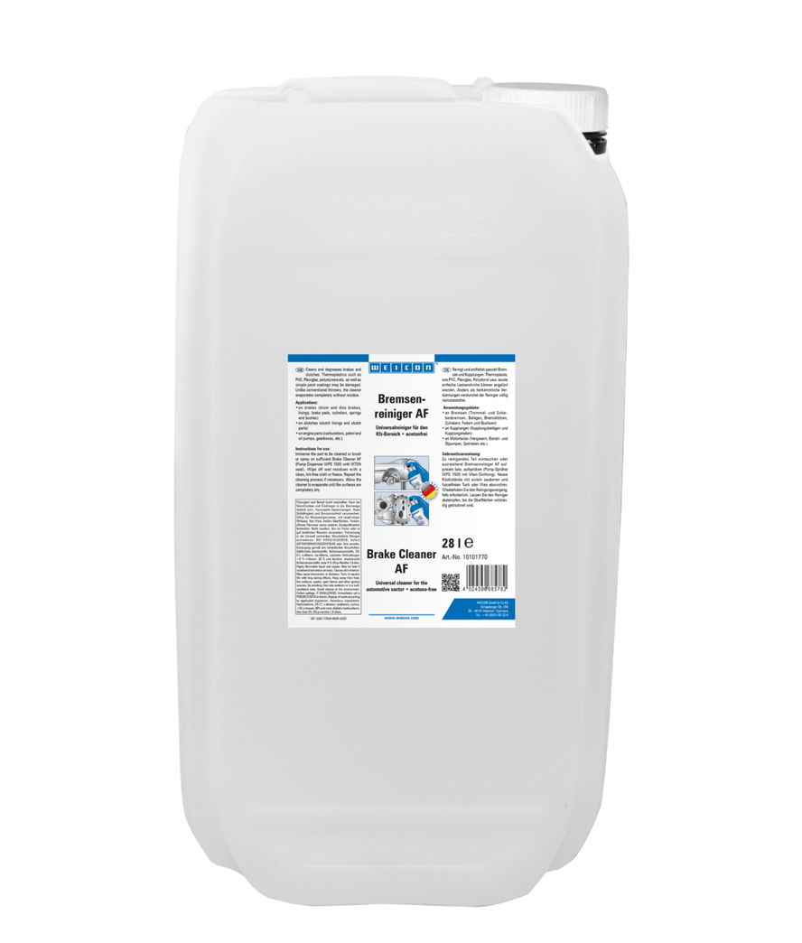 WEICON Brake Cleaner AF | bezacetonowy uniwersalny środek czyszczący dla sektora motoryzacyjnego