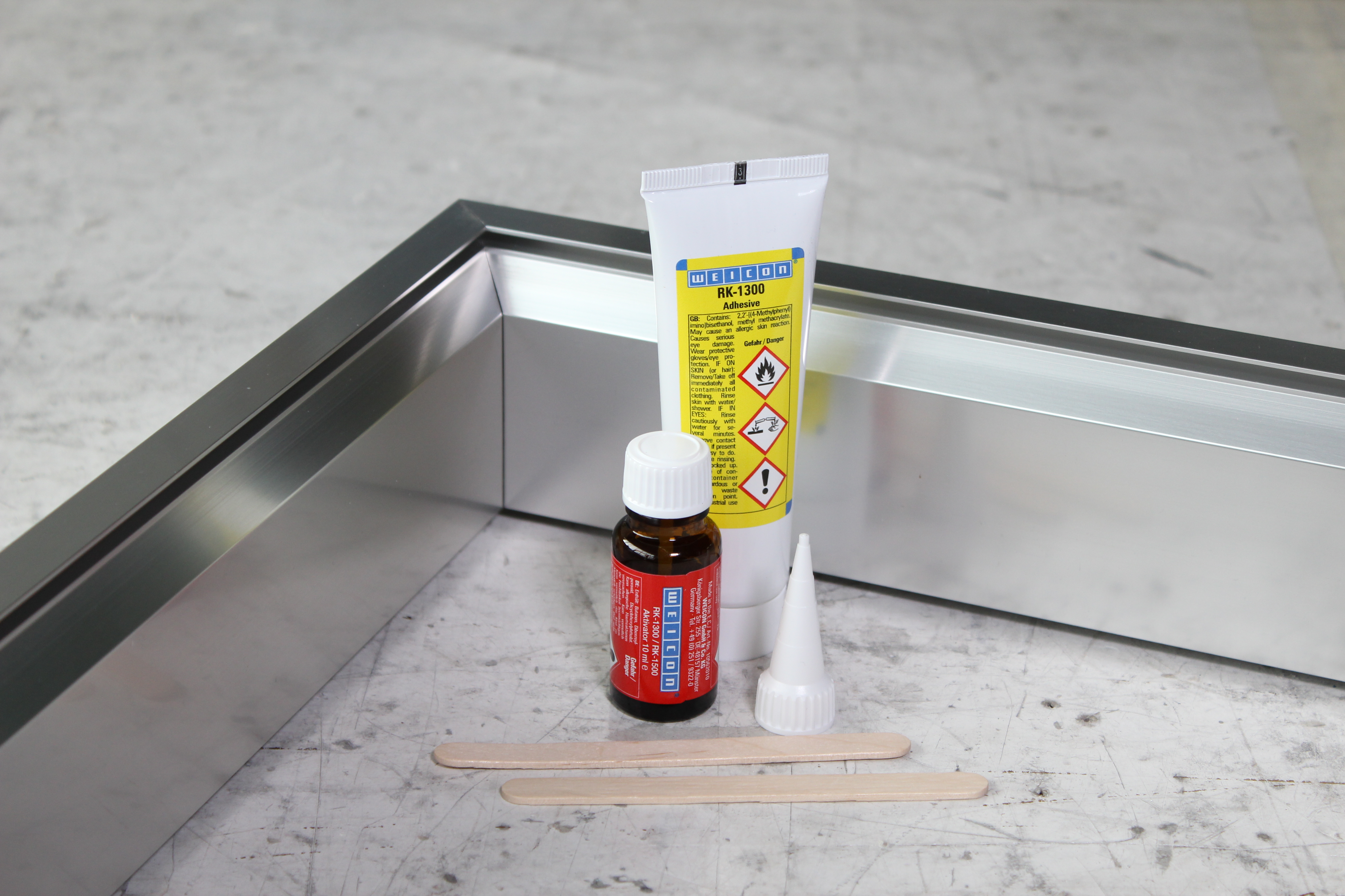 Aluminium Minute Adhesive | Płynny metal klej epoksydowy