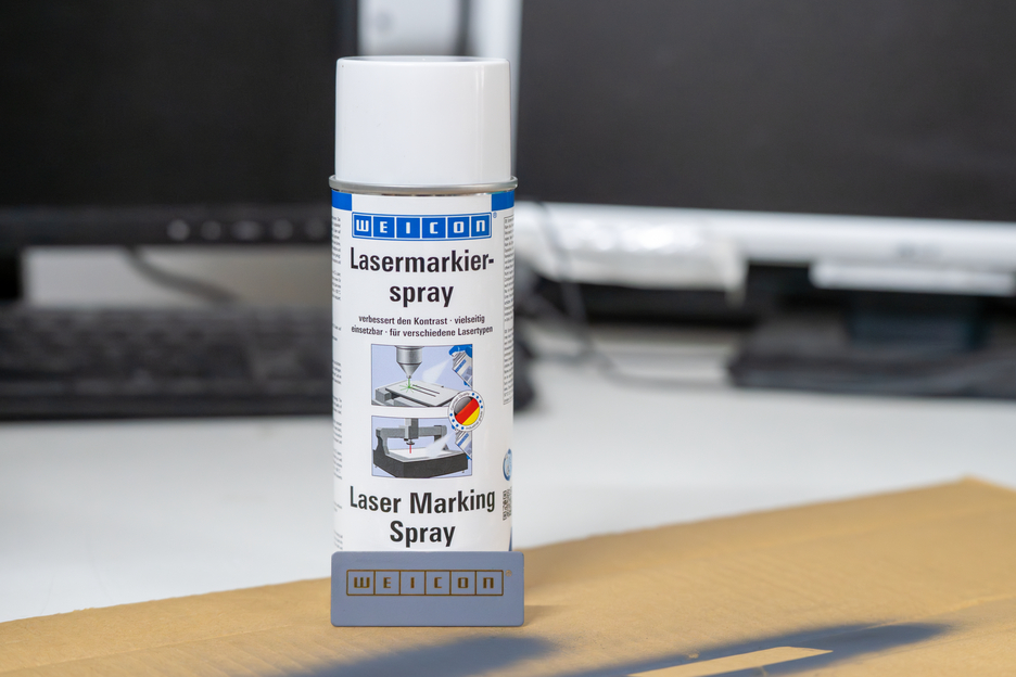 WEICON Laser Marking Spray | Spray specjalistyczny do wzmocnienia kontrastu grawerunków laserowych
