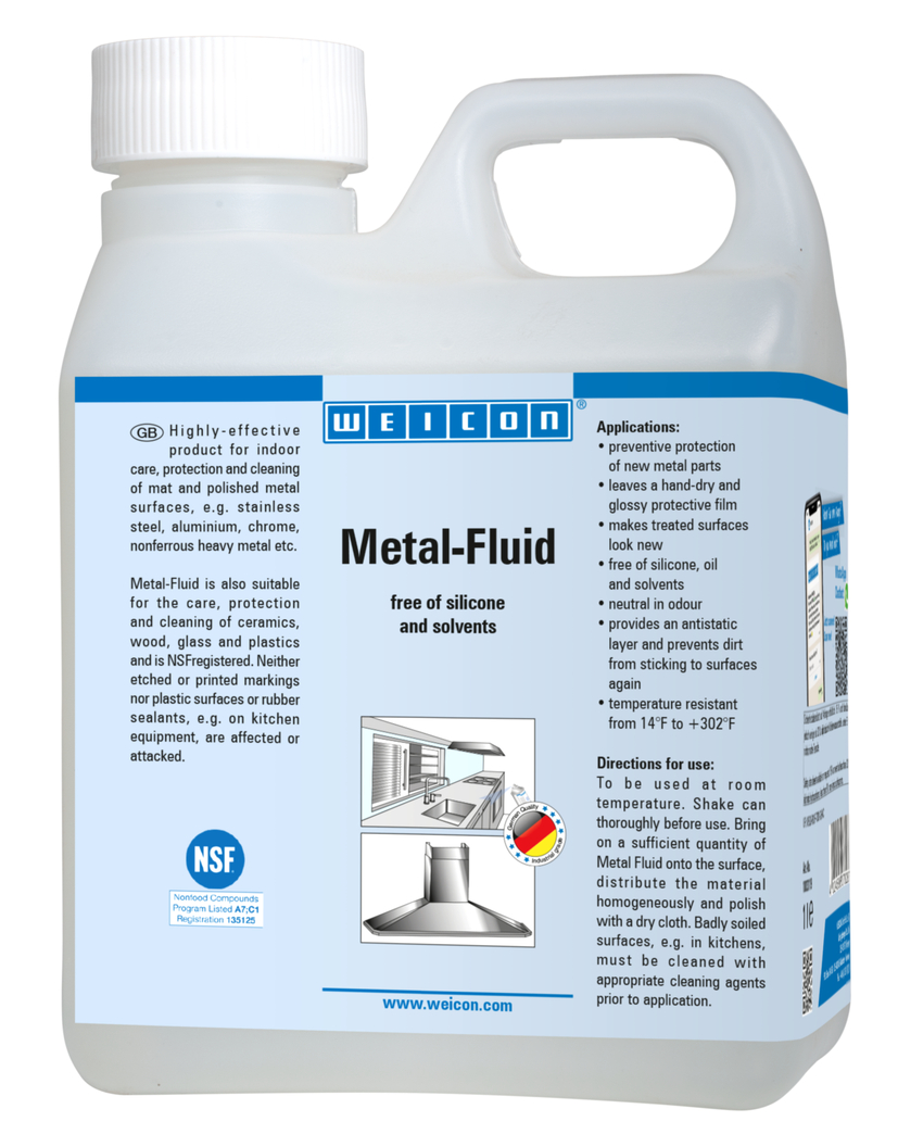 Metal-Fluid | Bezrozpuszczalnikowa emulsja pielęgnacyjna i ochronna do metali