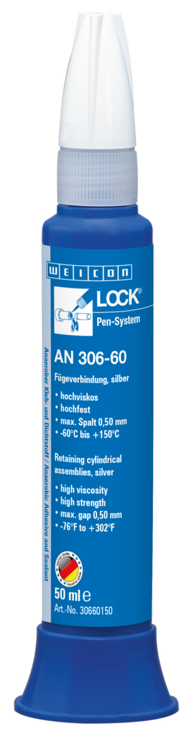 WEICONLOCK® AN 306-60 mocowanie łożysk- wypracowane gniazda | do naprawy gniazd montażowych, wysoka wytrzymałość