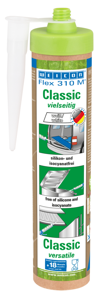 Flex 310 M® Classic MS-polimer | elastyczny klej na bazie polimerów MS do wszechstronnego zastosowania