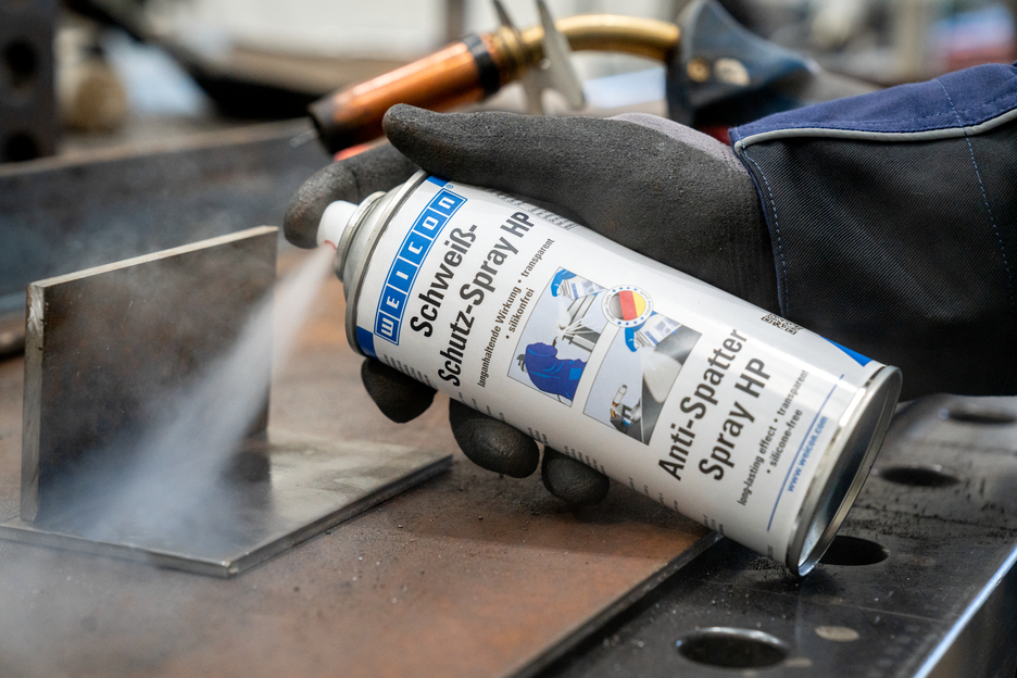 WEICON Anti-Spatter Spray HP  | chroni przed przywieraniem i skutkami odprysków spawalniczych