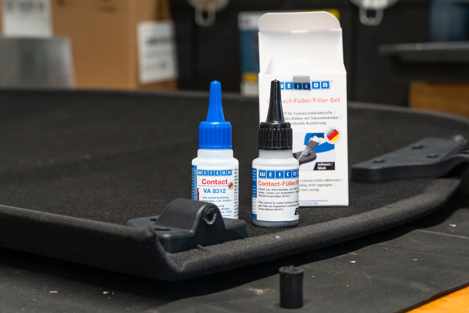 CA-Zestaw wypełniaczy | transparent special filler and cyanoacrylate adhesive Contact VA 8312