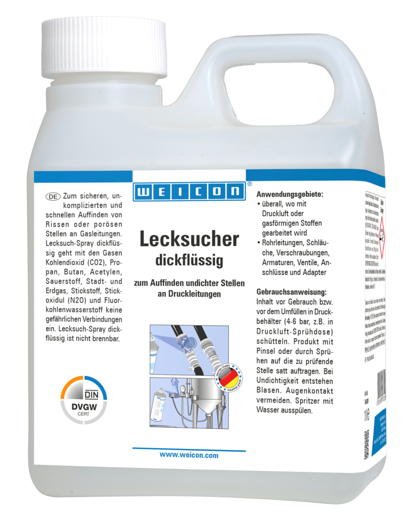 Leak Detector viscous | for locating cracks in pressure lines