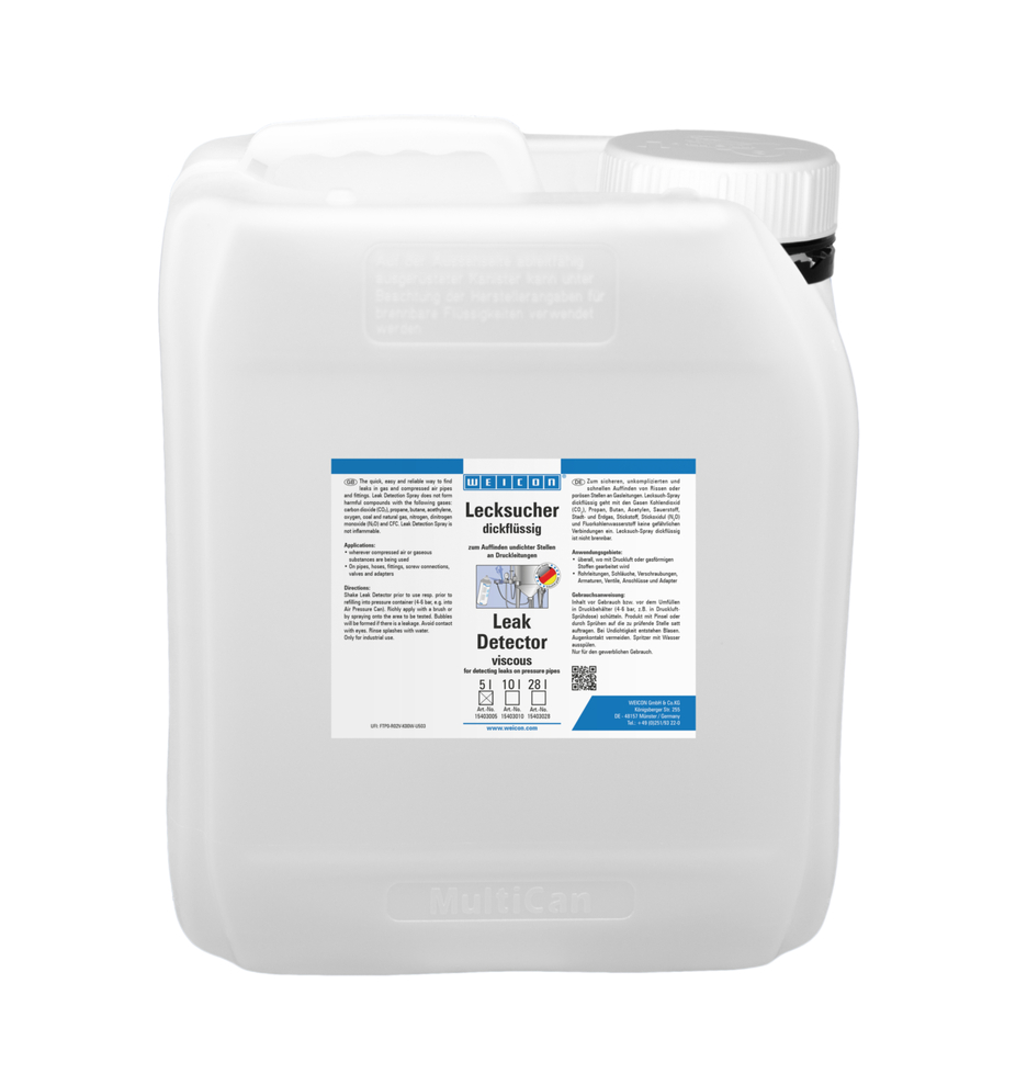 Leak Detector viscous | for locating cracks in pressure lines Leak Detector viscous | for locating cracks in pressure lines