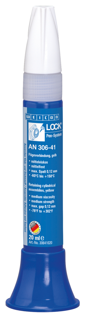 WEICONLOCK® AN 306-41 mocowanie łożysk, wałów i tulei | Do łożysk, wałów i tulei, średnia wytrzymałość, średnia lepkość