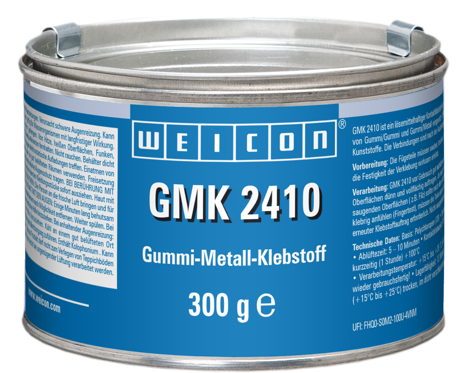 GMK 2410 kej kontaktowy do gumy i metalu | mocny i szybko utwardzający się 1-składnikowy klej guma-metal