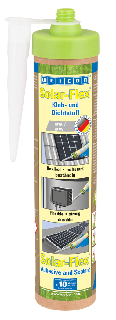 Solar-Flex® MS-polimer | odporny na warunki atmosferyczne klej i uszczelniacz dla sektora solarnego, na bazie MS-Polimeru