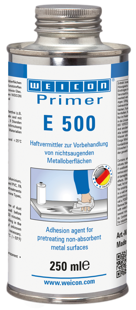 Primer E 500 | bonding agent for non-absorbent metal surfaces, especially for silicones