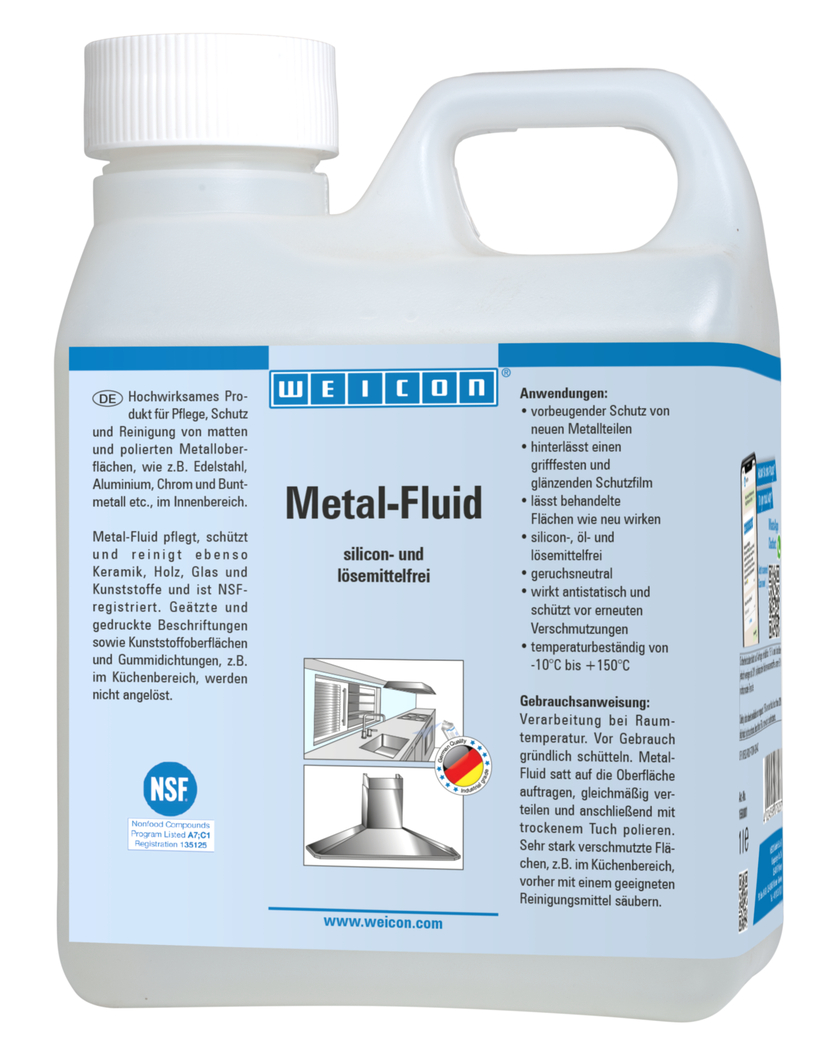 Metal-Fluid | Bezrozpuszczalnikowa emulsja pielęgnacyjna i ochronna do metali