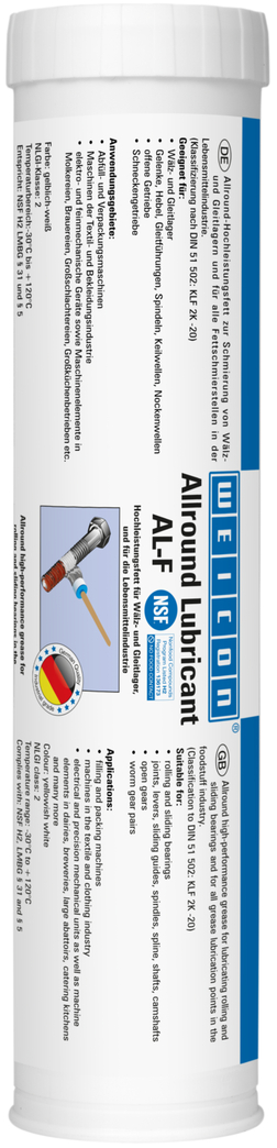 AL-F Smar długookresowy | Food-safe multi-purpose grease AL-F Smar długookresowy | Food-safe multi-purpose grease