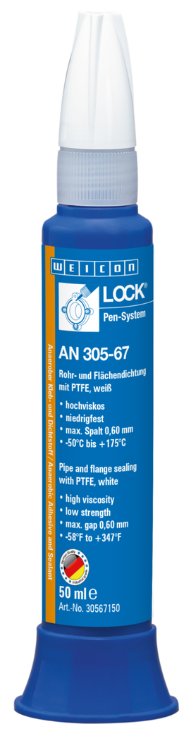 WEICONLOCK® AN 305-67 uszczelnianie rur i kołnierzy (z PTFE) | z PTFE, niska wytrzymałość