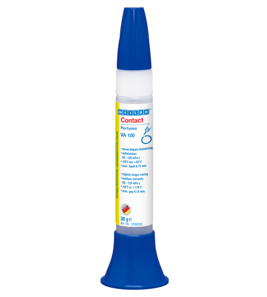 Contact VA 100 klej cyjanoakrylanowy | Klej błyskawiczny do metalu, plastiku i gumy Contact VA 100 klej cyjanoakrylanowy | Klej błyskawiczny do metalu, plastiku i gumy