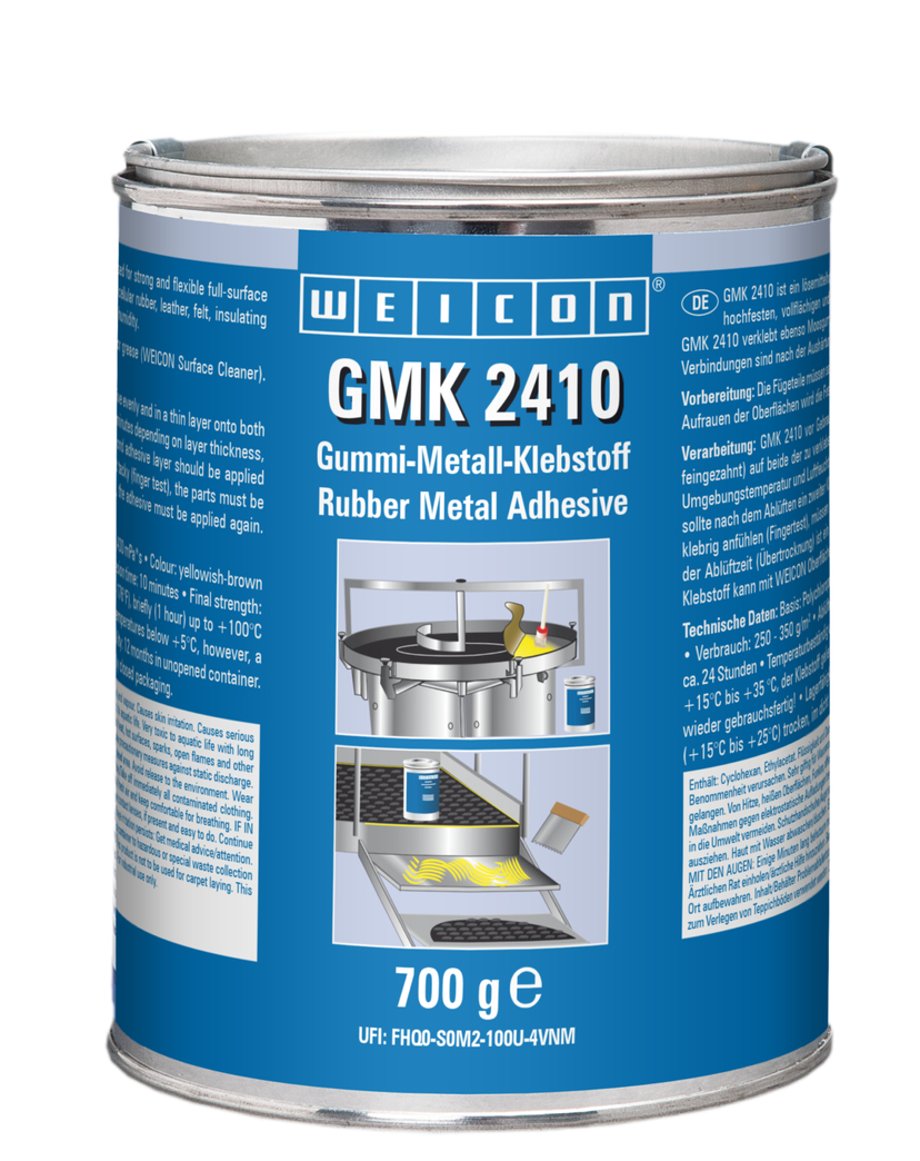 GMK 2410 kej kontaktowy do gumy i metalu | mocny i szybko utwardzający się 1-składnikowy klej guma-metal