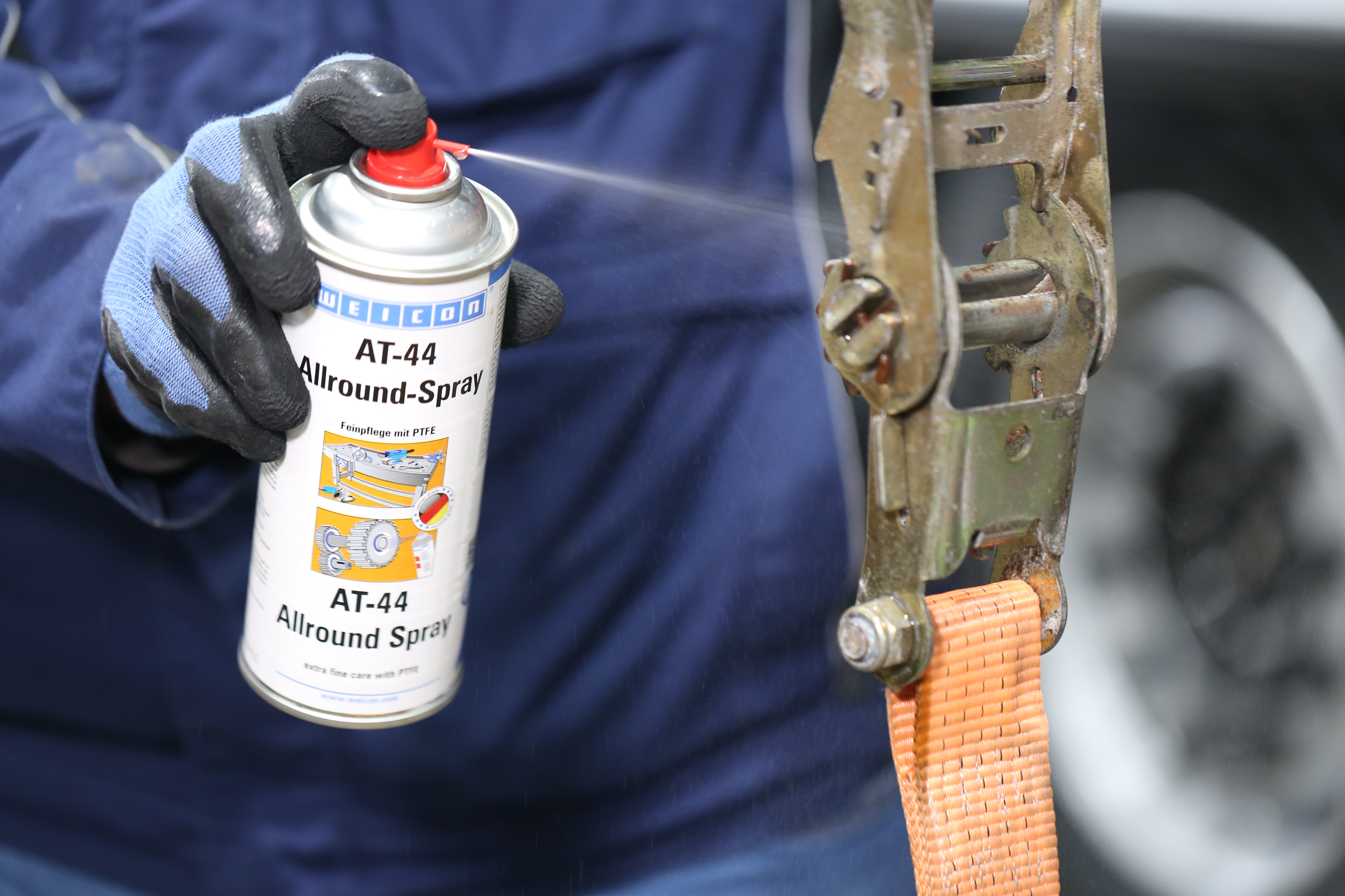 AT-44 Allround-Spray | Olej smarujący i wielofunkcyjny z PTFE