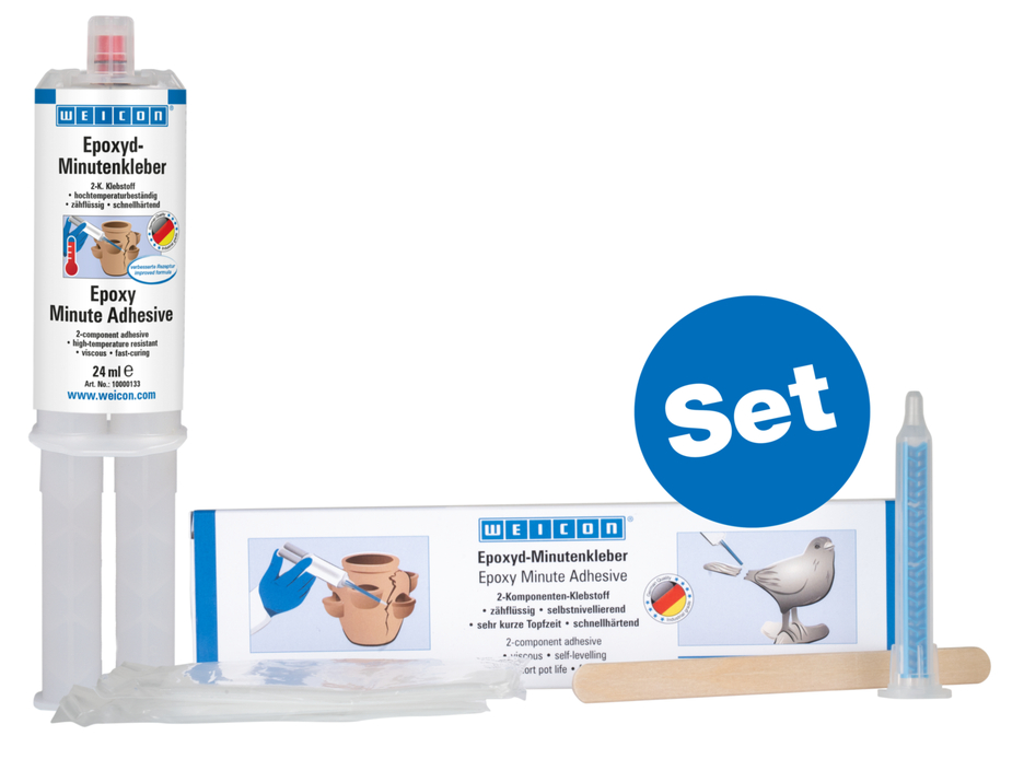 Epoxy Minute Adhesive | Uniwersalny, odporny na wysokie temperatury klej epoksydowy