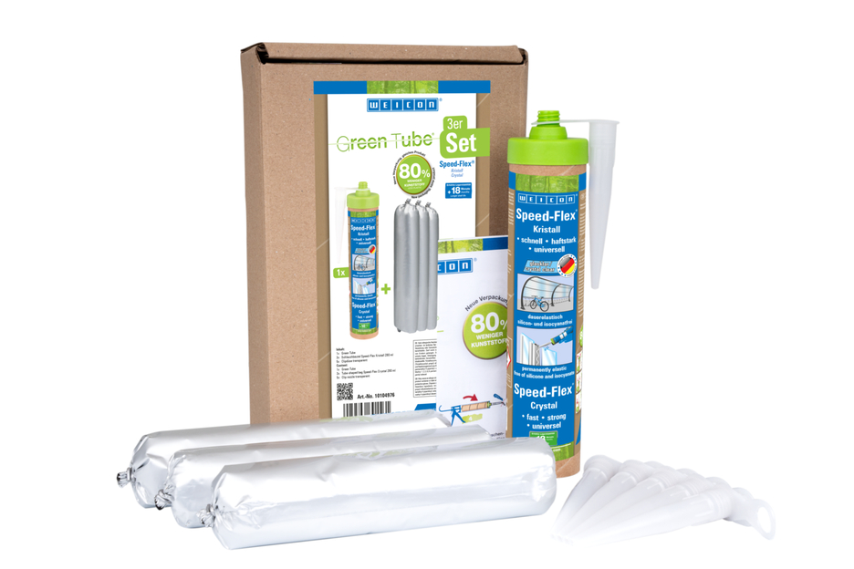 Speed-Flex® Crystal MS-polimer | Klej i uszczelniacz do krystalicznie czystego łączenia na bazie polimerów MS