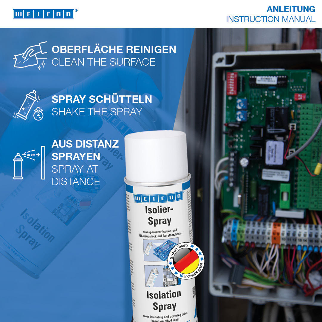 Isolation Spray | Lakier izolacyjny i ochronny do uszczelniania i izolacji