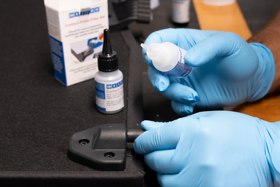 CA-Zestaw wypełniaczy | transparent special filler and cyanoacrylate adhesive Contact VA 8312