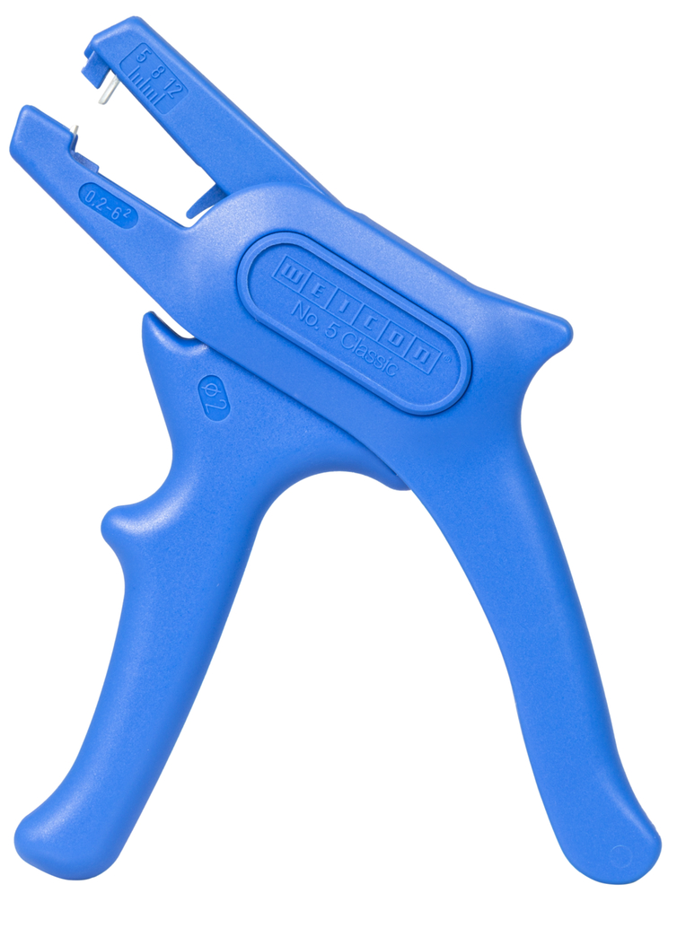 Ściągacz izolacji No. 5 Classic | do wszystkich standardowych przewodów giętkich i sztywnych | zakres roboczy 0,2 - 6,0 mm²