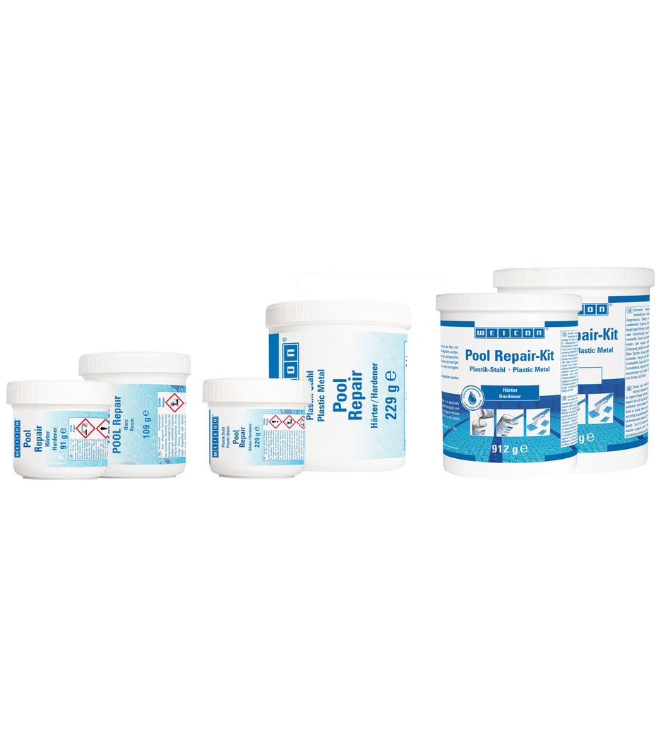 WEICON Pool Repair-Kit | Szybka naprawa, nawet pod wodą