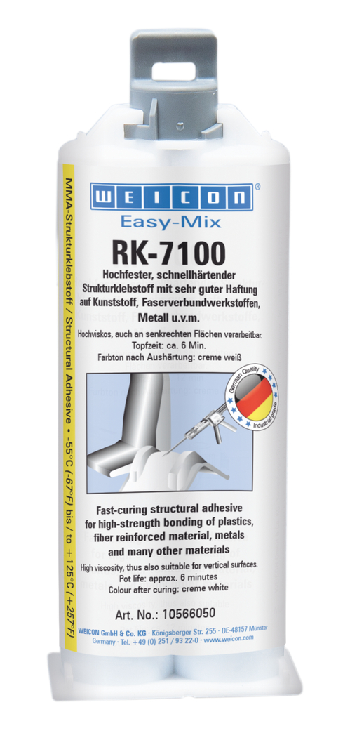 Easy Mix RK-7100 Akrylowy klej strukturalny | Akrylowy klej strukturalny, szybkie utwardzanie