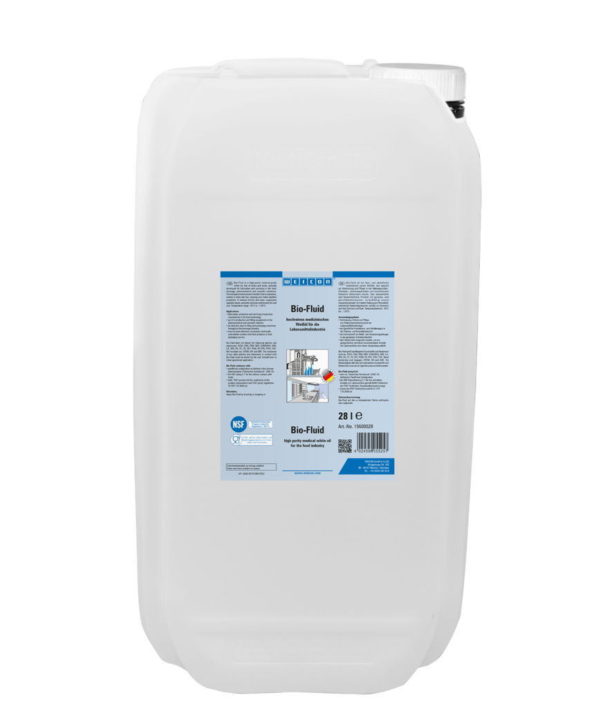 Bio-Fluid | lubricating and care oil for the food sector NSF H1