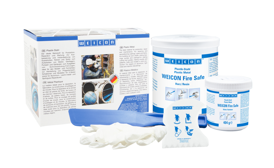 WEICON Fire Safe | System klejenia 2K o właściwościach ognioodpornych