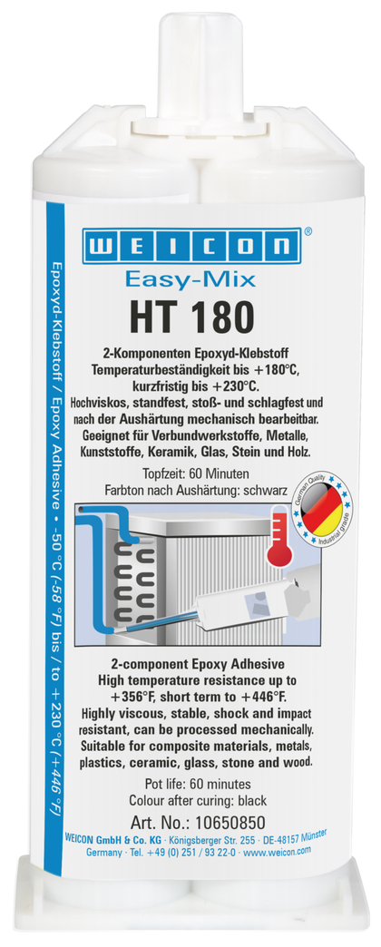 Easy-Mix HT 180 klej epoksydowy | Klej epoksydowy, odporny na wysokie temperatury do 180°C