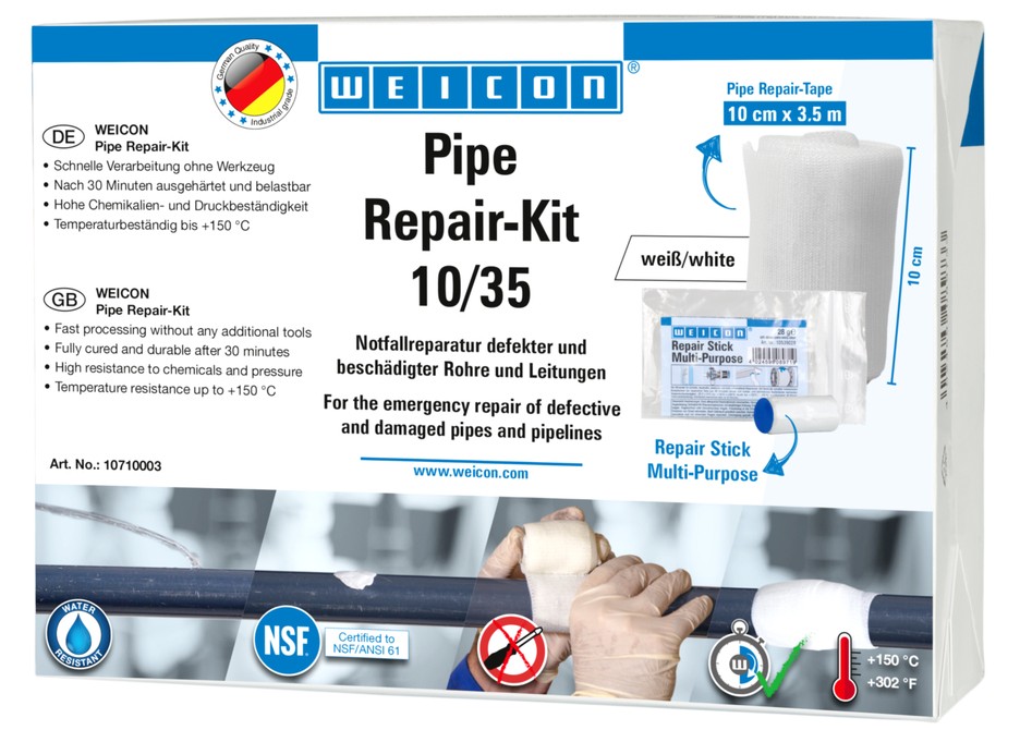 Pipe Repair Kit | do awaryjnej naprawy uszkodzonych rur i przewodów