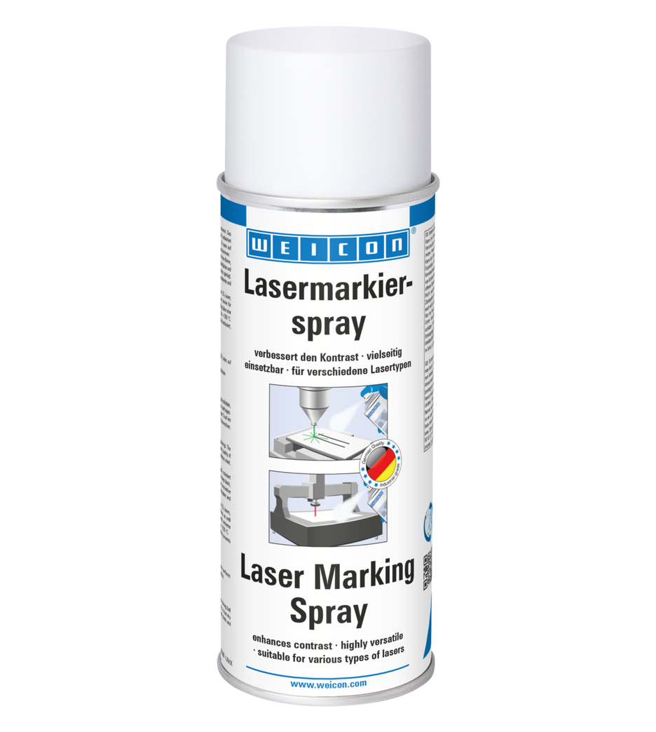 WEICON Laser Marking Spray | Spray specjalistyczny do wzmocnienia kontrastu grawerunków laserowych