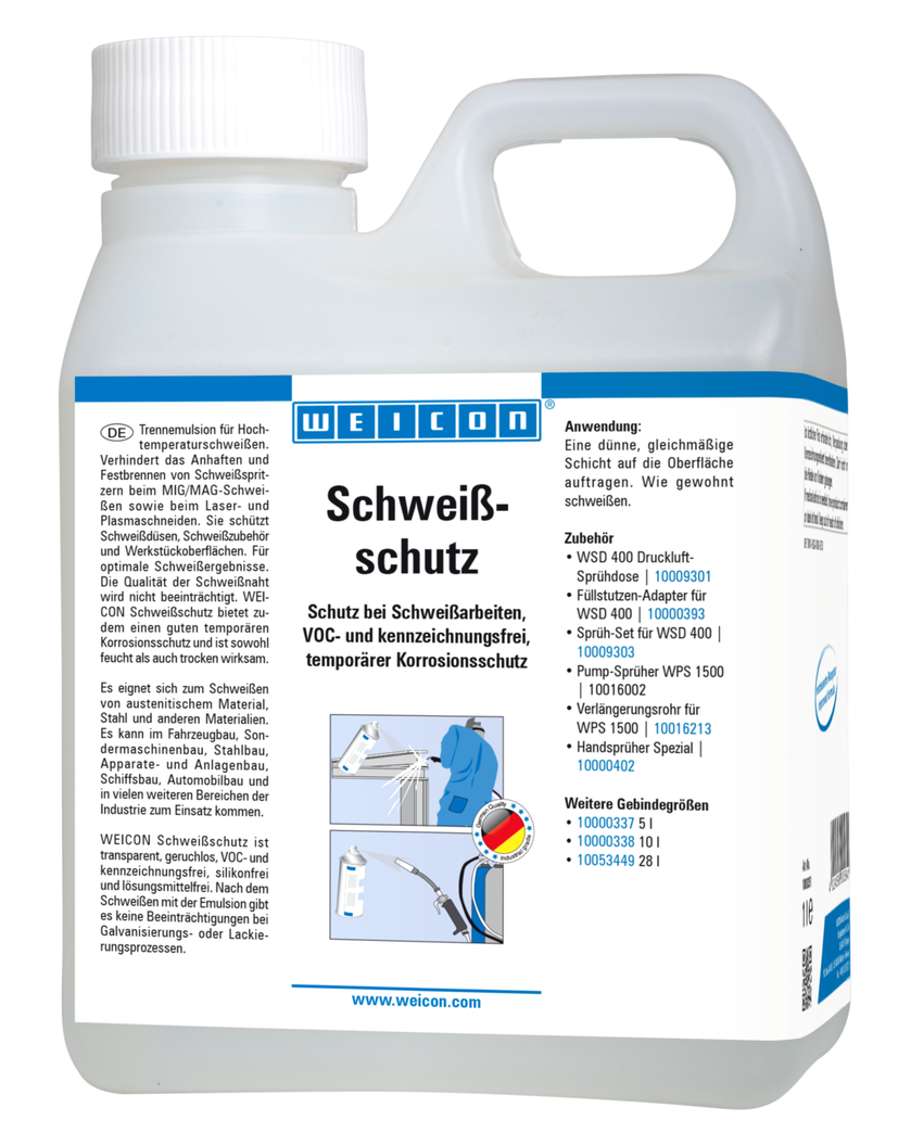 Welding Protection | Ochrona podczas prac spawalniczych, wolna od LZO i oznaczeń ostrzegawczych