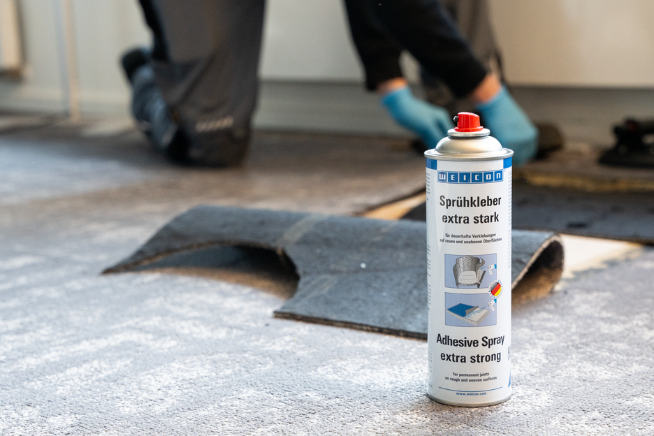 Adhesive Spray extra strong | Klej kontaktowy w sprayu do mocnego i trwałego klejenia filcu, sztucznej skóry i materiałów izolacyjnych