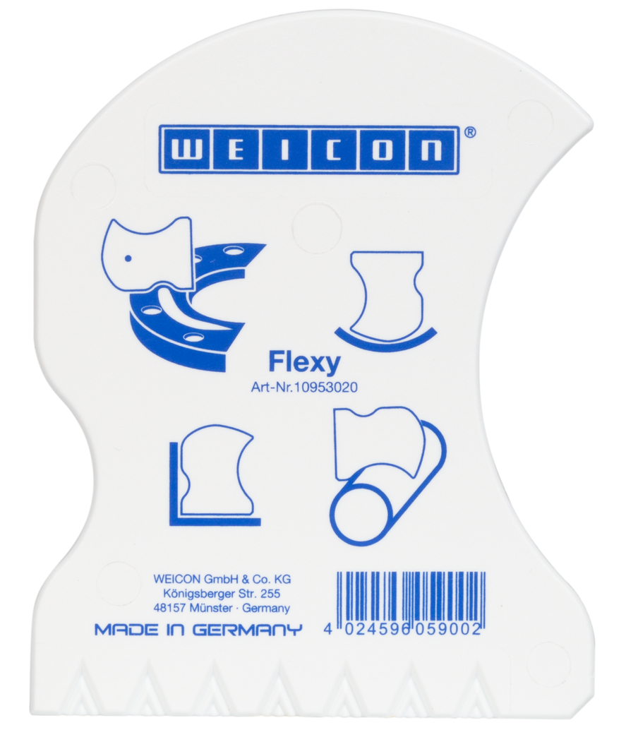 Szpatułka konturowa Flexy | specially shaped spatula for effectively moulding contours