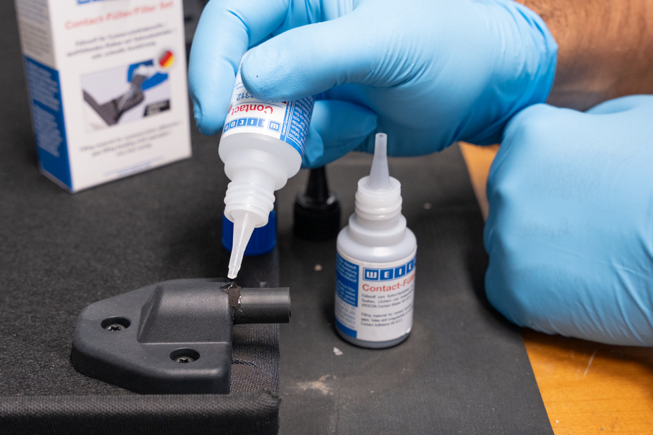 CA-Zestaw wypełniaczy | transparent special filler and cyanoacrylate adhesive Contact VA 8312