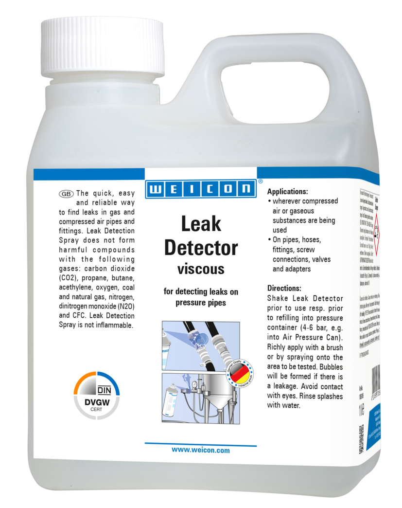 Leak Detector viscous | for locating cracks in pressure lines