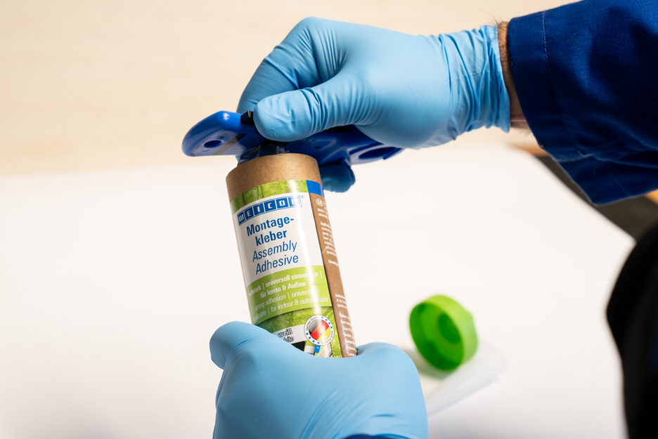 WEICON Green Tube Assembly adhesive | Mocny, uniwersalny klej do użytku wewnętrznego i zewnętrznego