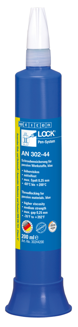 WEICONLOCK® AN 302-44 zabespieczanie śrub | do materiałów pasywnych, średnia wytrzymałość