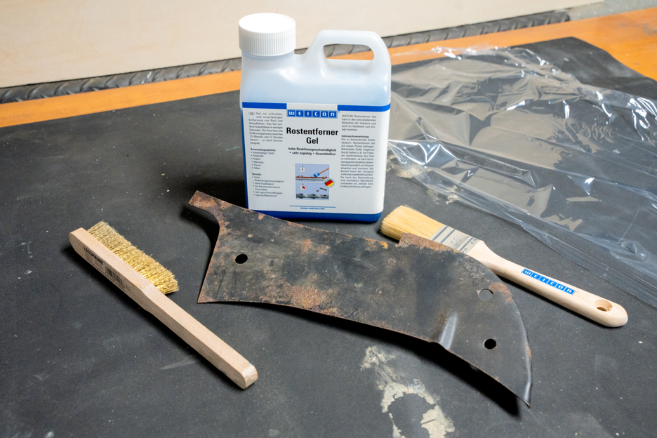 WEICON Rust Remover Gel | szybkie i niezawodne usuwanie rdzy i nalotów