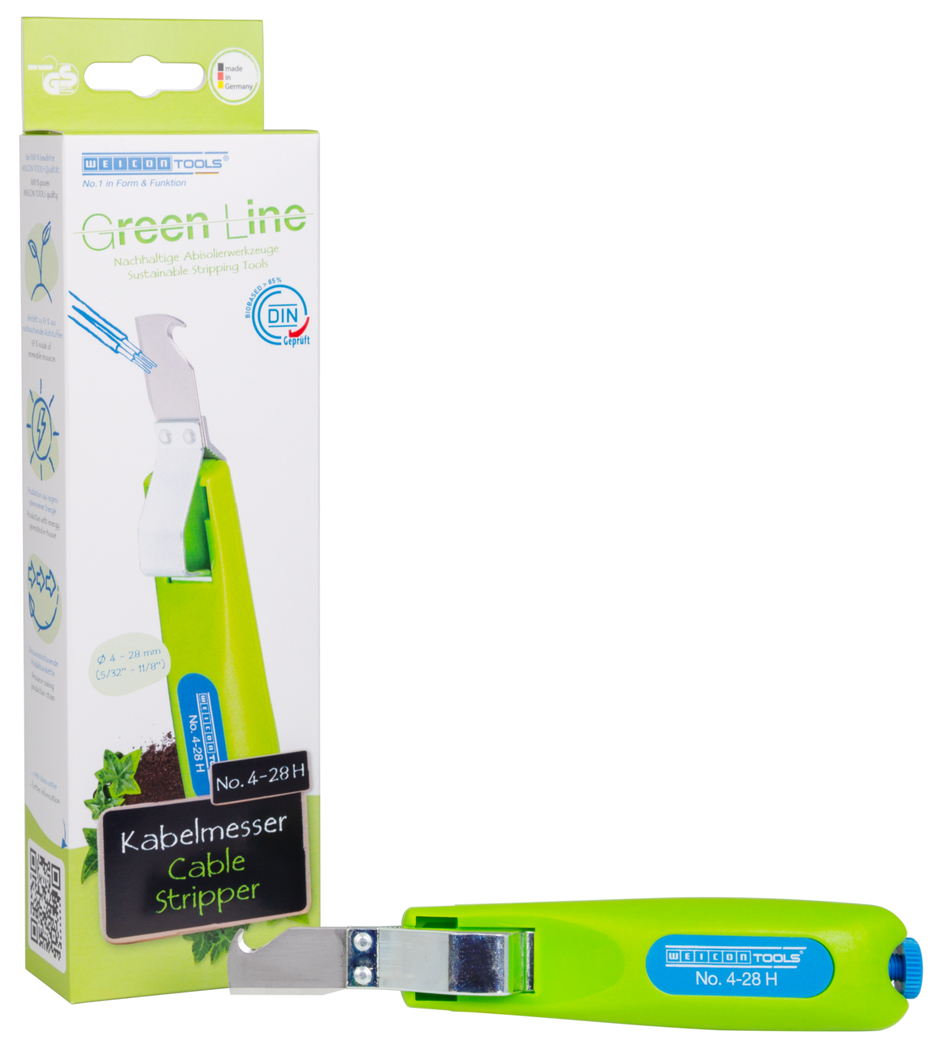Nóż do kabli No. 4-28 H Green Line
