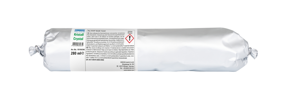 Flex 310 M® Crystal MS-polimer | Przezroczysty klej na bazie MS polimeru w opakowaniu ciśnieniowym